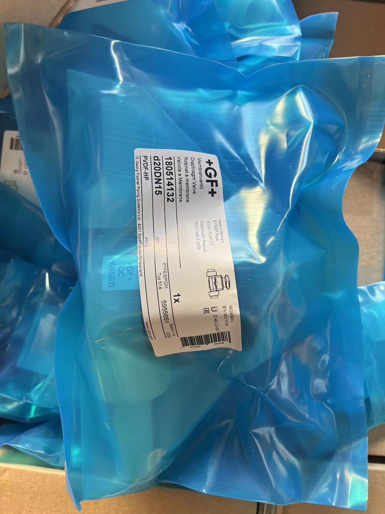 GF PVDF 隔膜阀