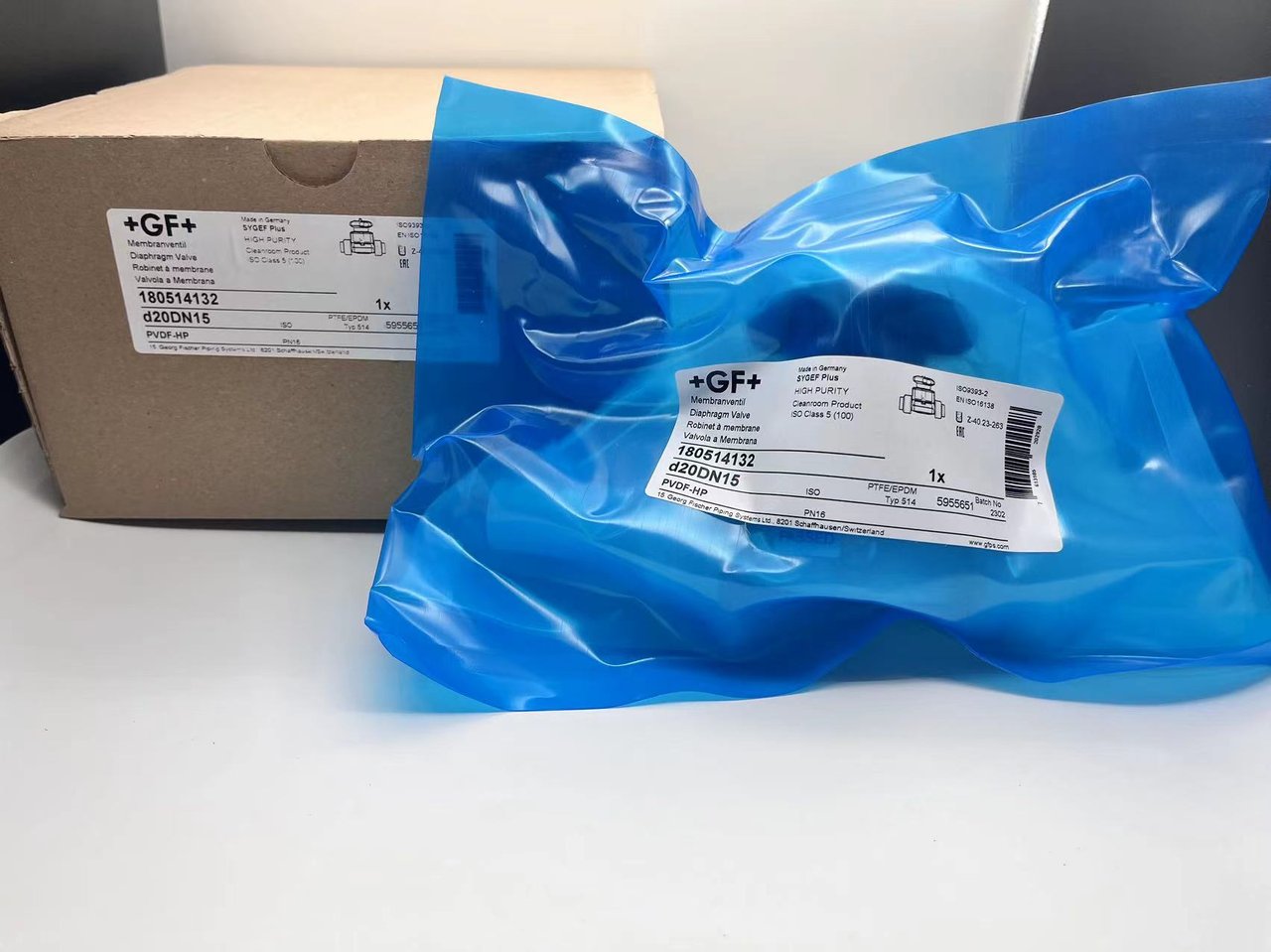 GF PVDF 隔膜阀 图2